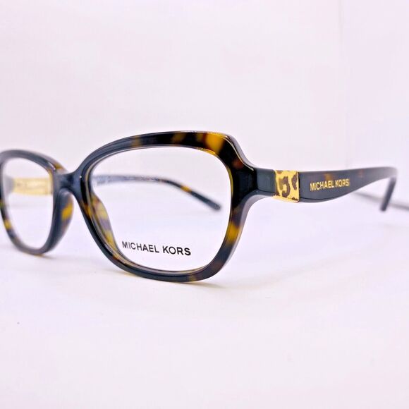Michael Kors Authentic Eyeglasses MK 4025 3006 51 [] 17 135 MM Gold Tortoise - Picture 1 of 9